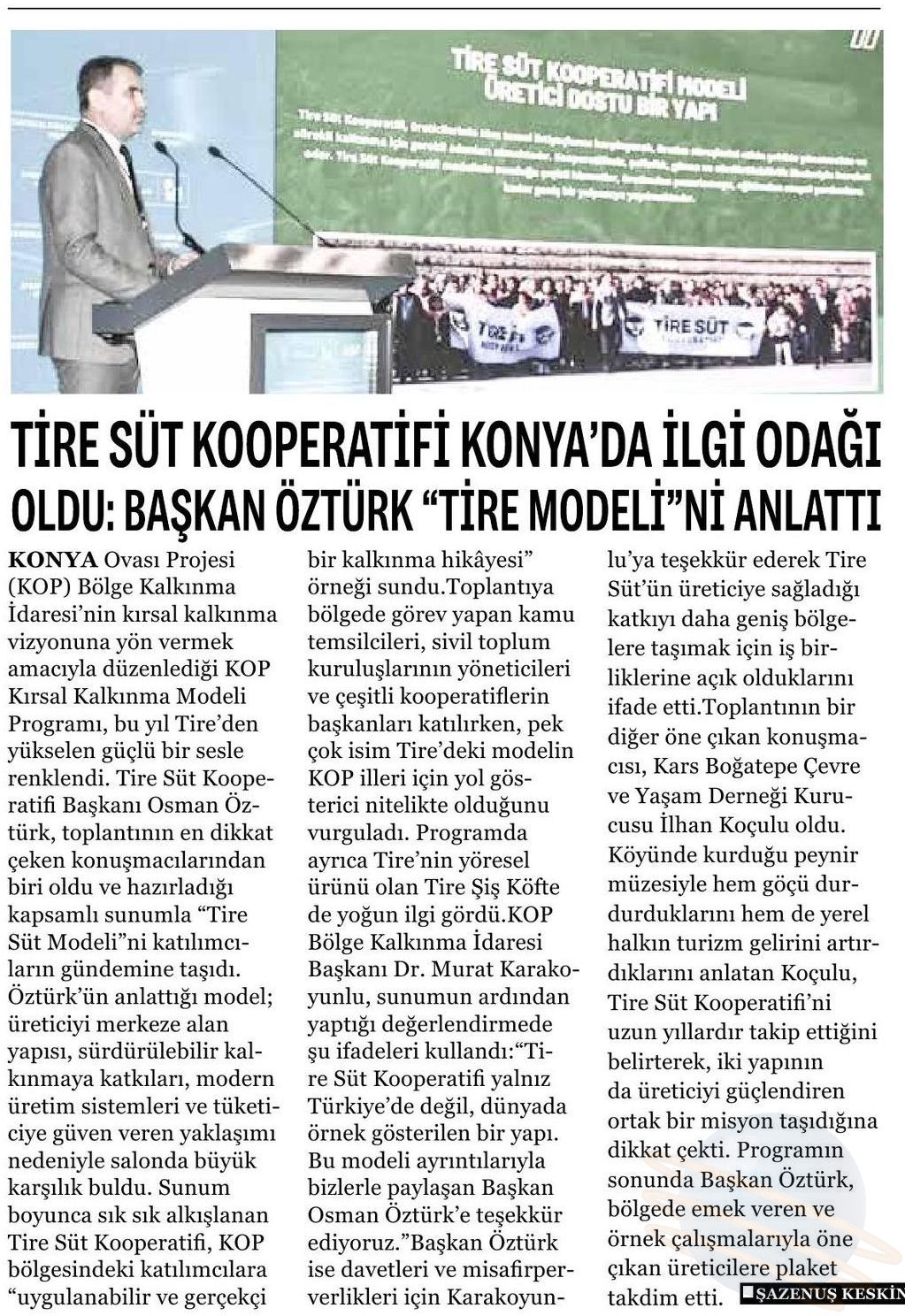 Gazete Haberi