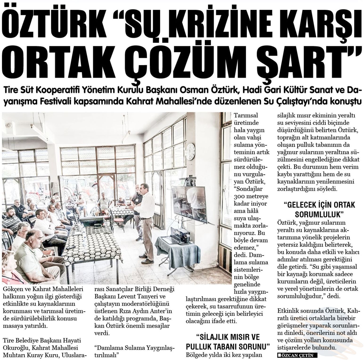 Gazete Haberi