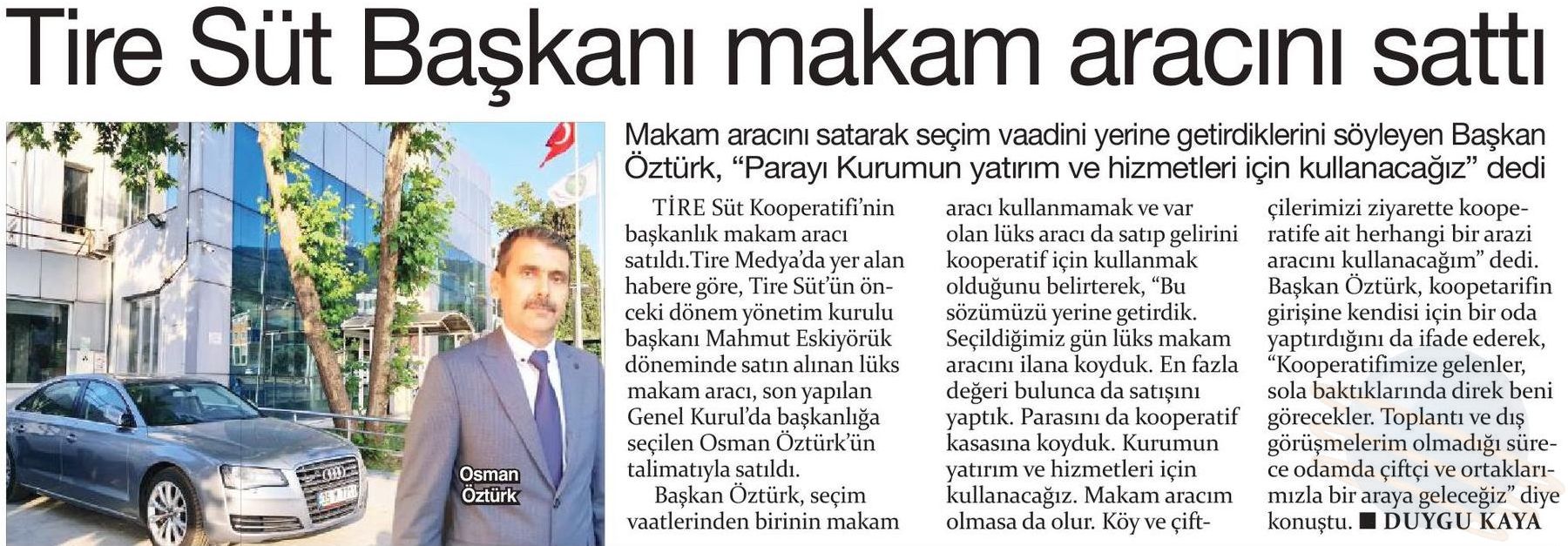 Gazete Haberi