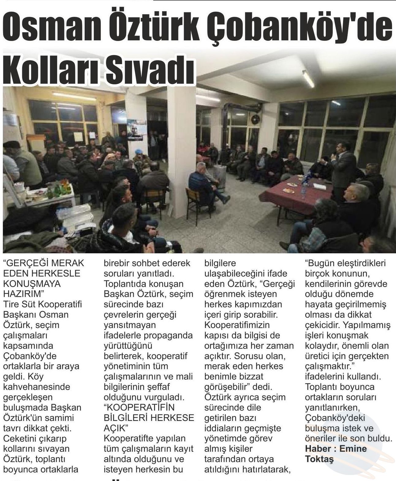 Gazete Haberi