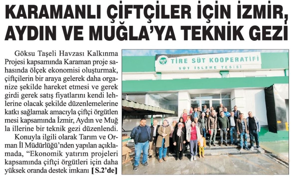 Gazete Haberi