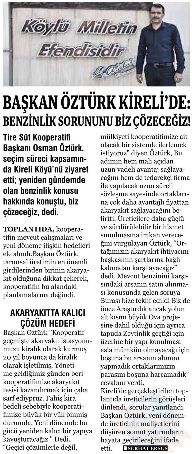 Gazete Haberi