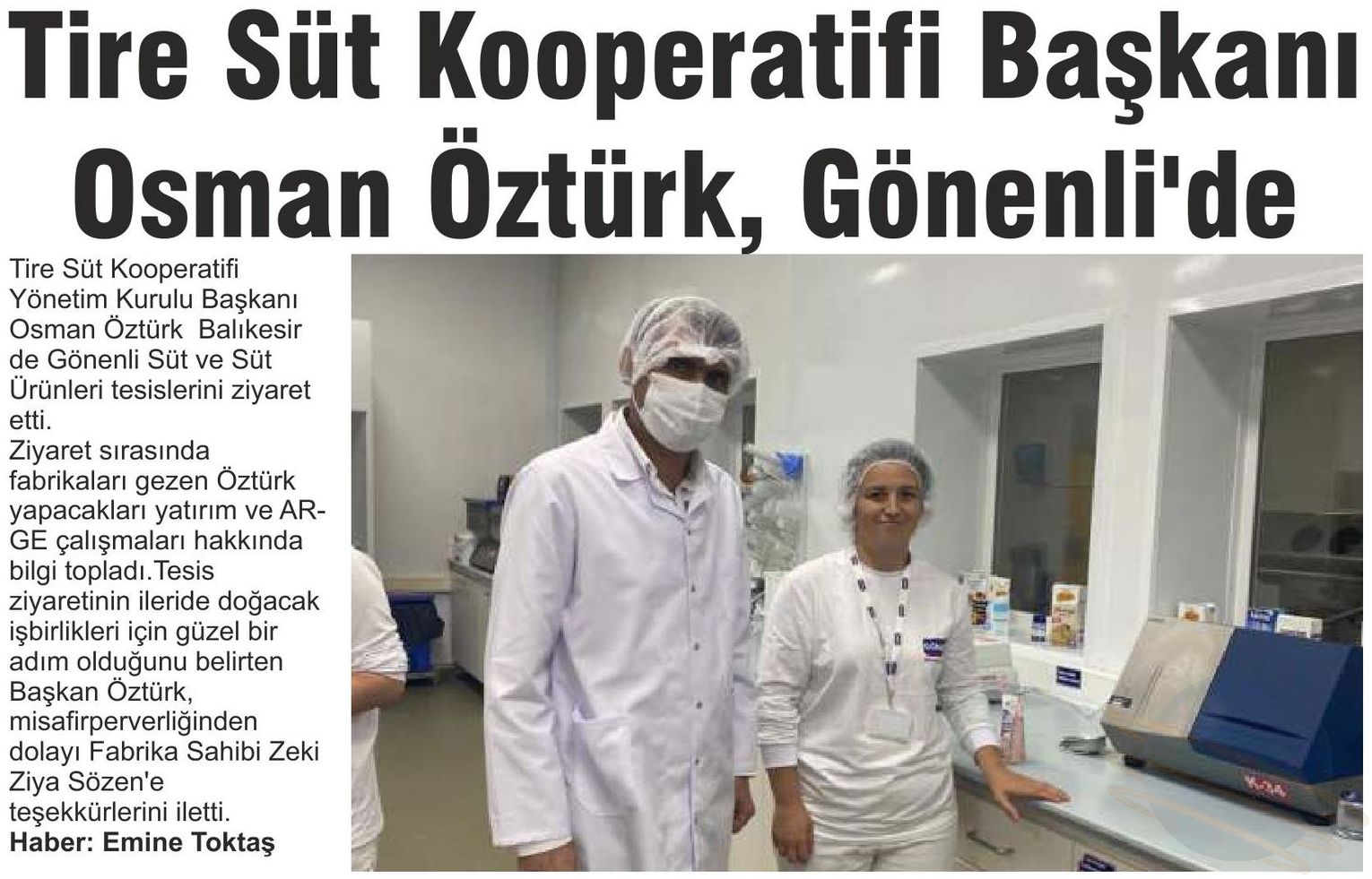 Gazete Haberi