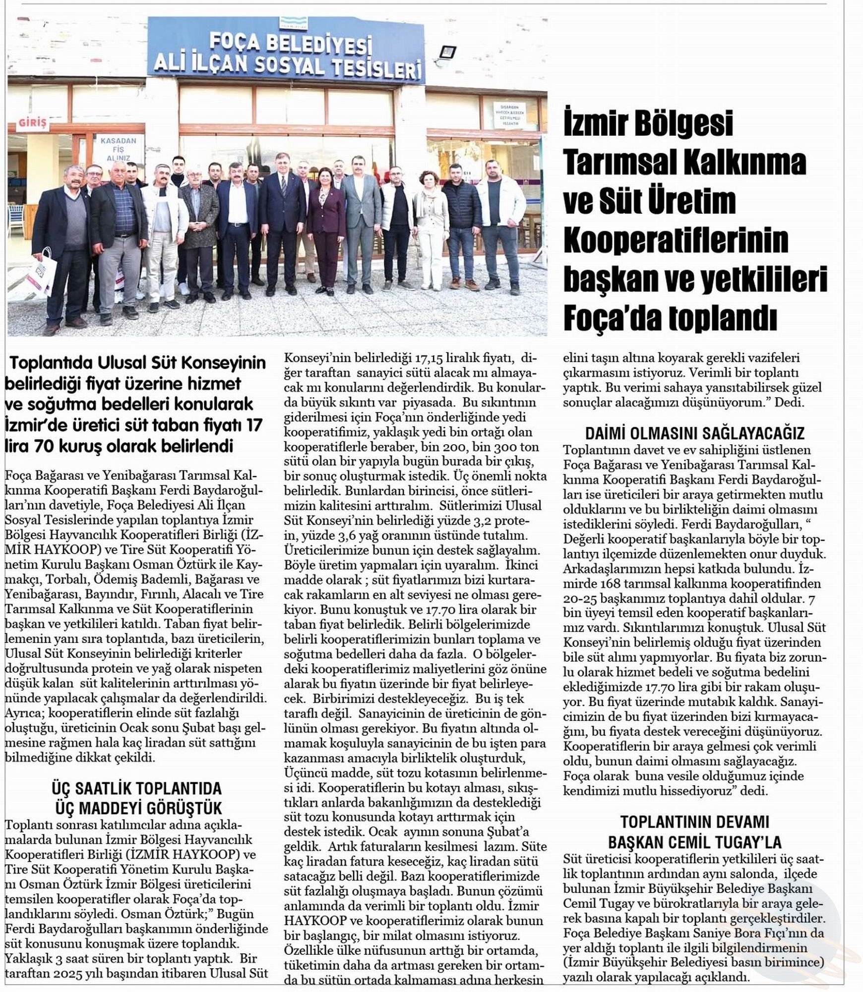 Gazete Haberi