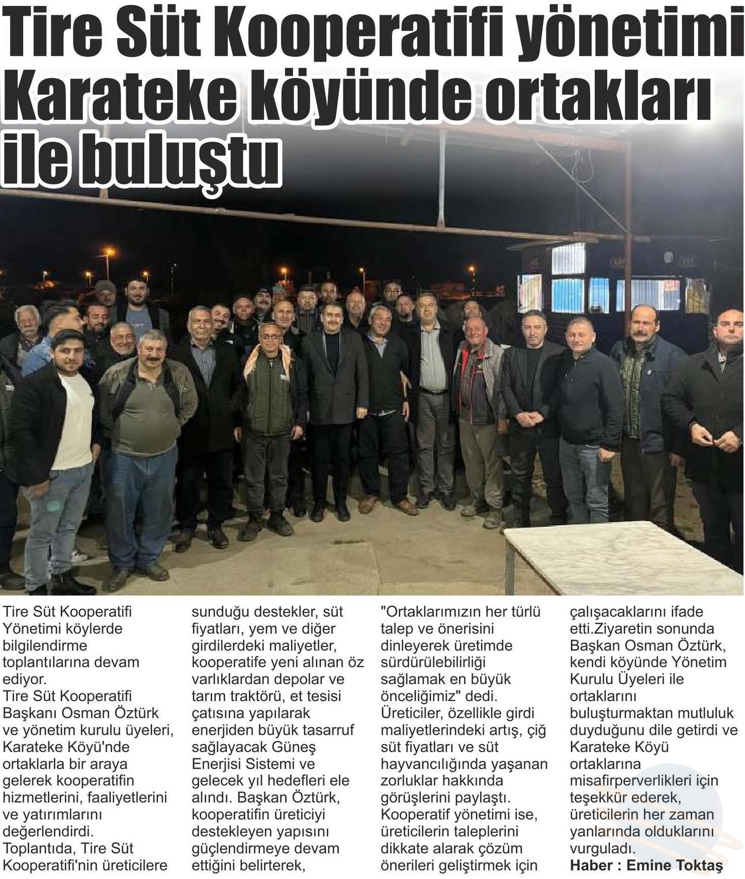 Gazete Haberi