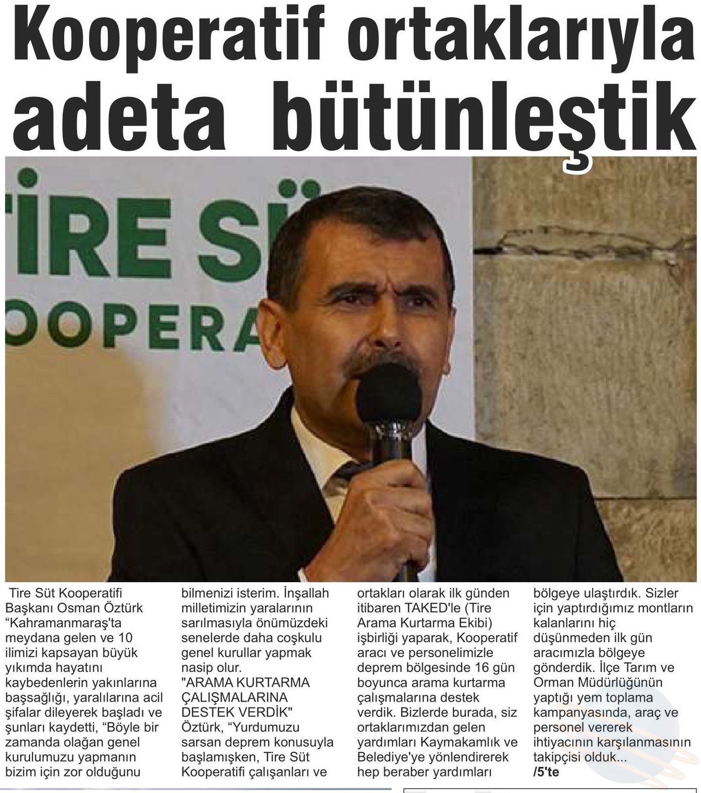 Gazete Haberi