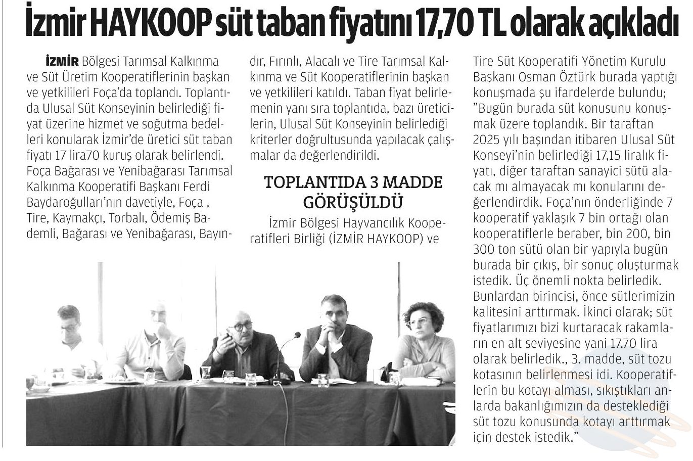Gazete Haberi