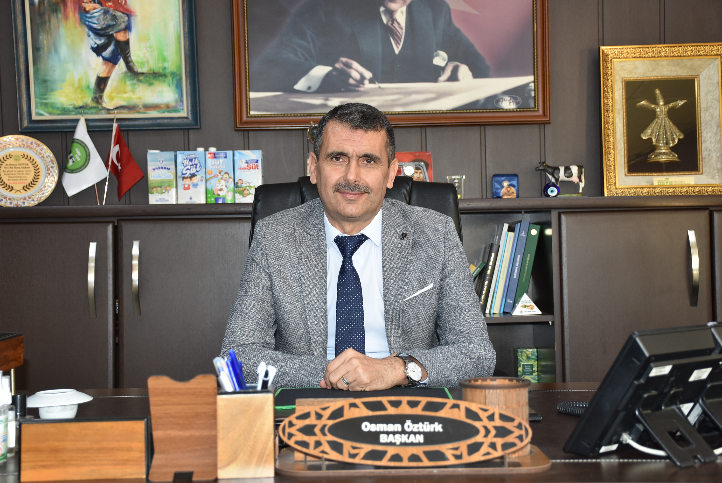 Tire Süt Kooperatifi Başkanı Osman Öztürk Oldu !