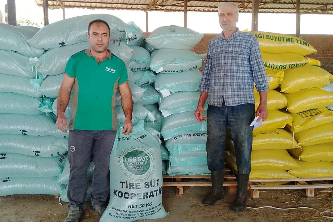 Tire Süt Kooperatifi’nden Yangın Mağduru Üreticilere Destek