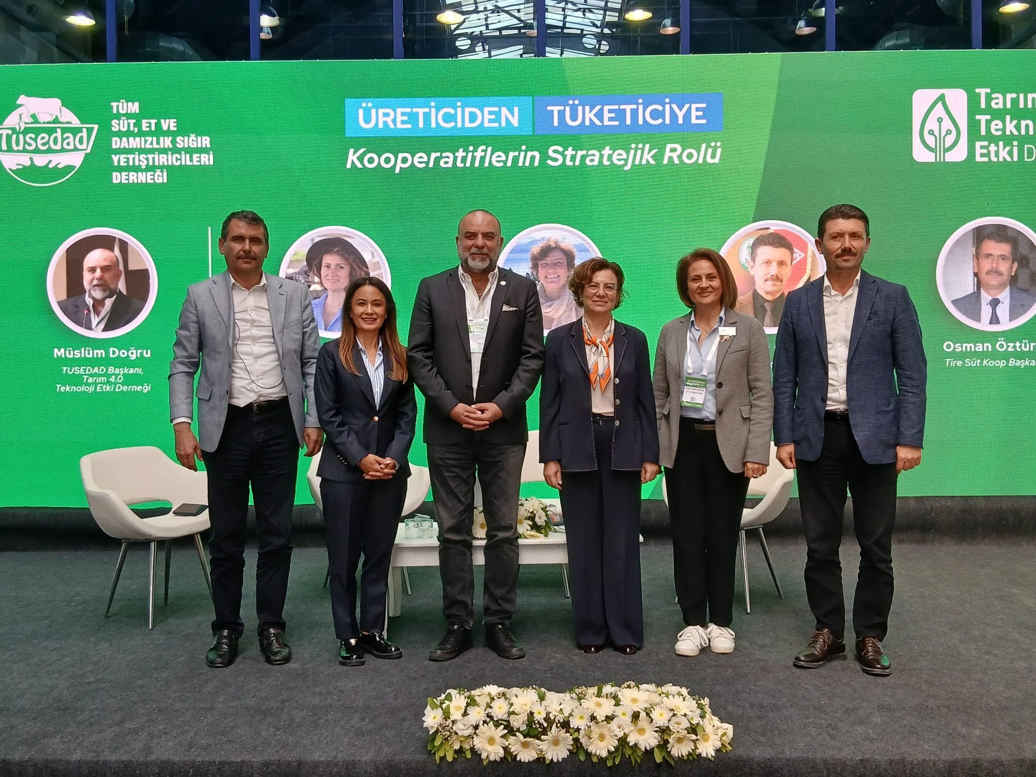 Tire Süt Kooperatifi Başkanı Osman Öztürk, Agrogreen Bursa Tarım ve Hayvancılık Fuarı’nda Kooperatifçiliğin Stratejik Rolünü Anlattı