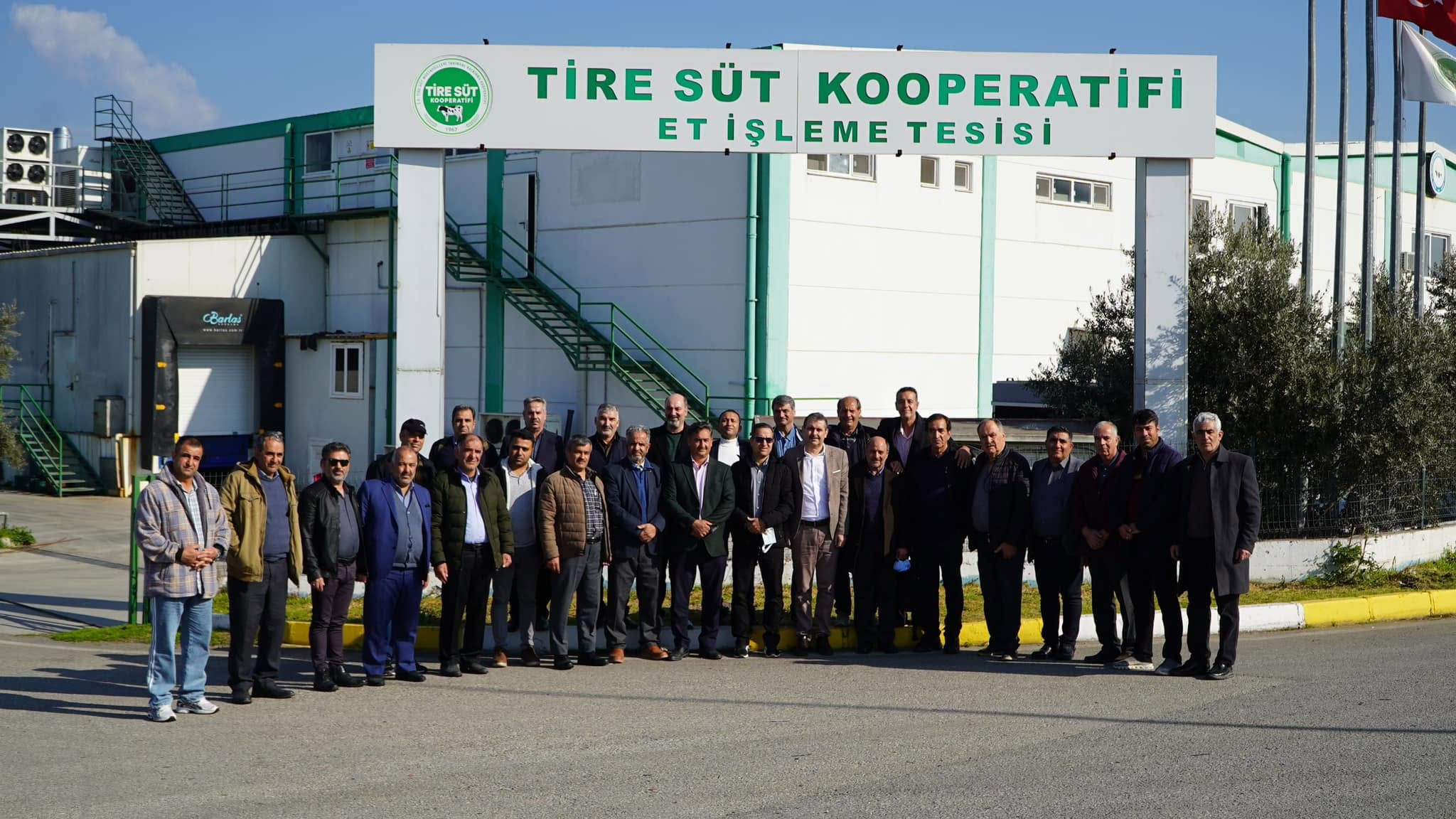 İran Heyetinden Tire Süt Kooperatifi’ne Ziyaret